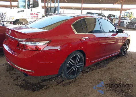 2017 Honda Accord Sport from USA, damaged, VIN 1HGCR2F57HA041749